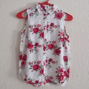 H&M Rose Blouse